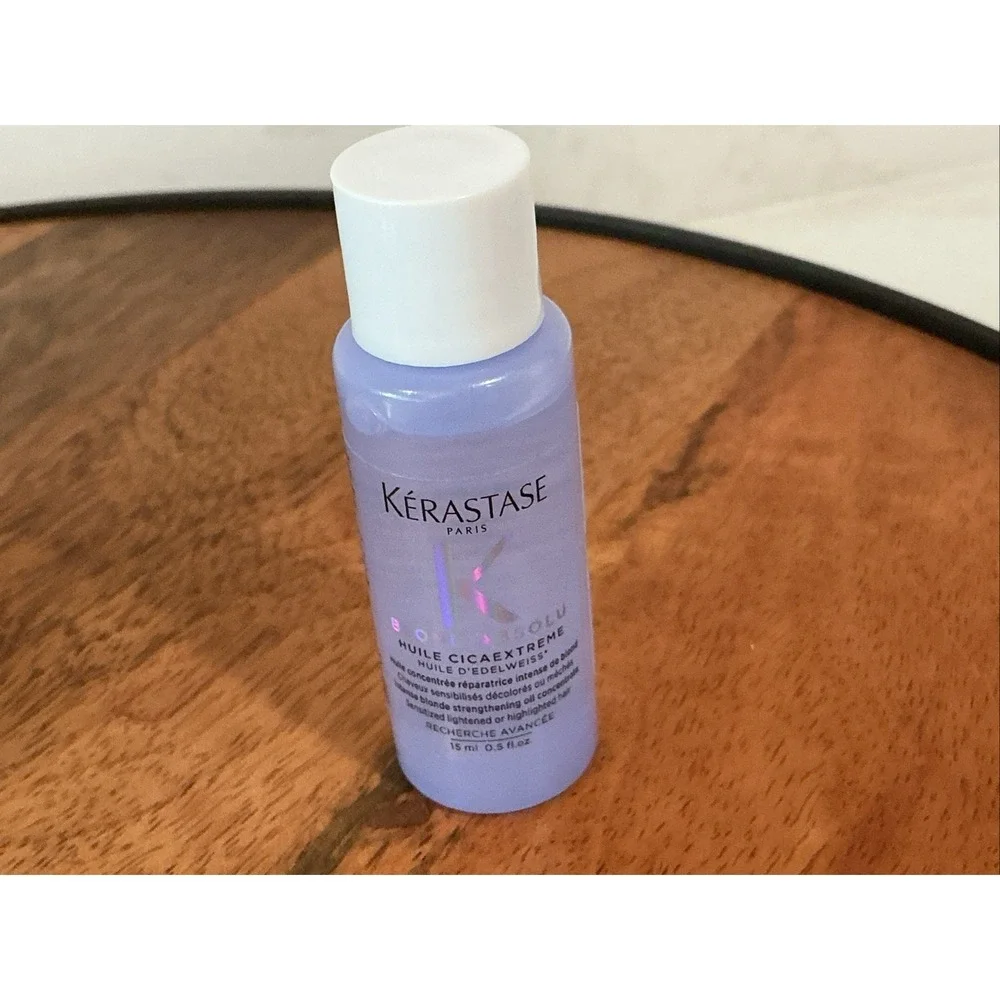 Kerastase Blond Absolu Serum Cicaflash Strengthening Oil Shampoo SAMPLE Set Of 7